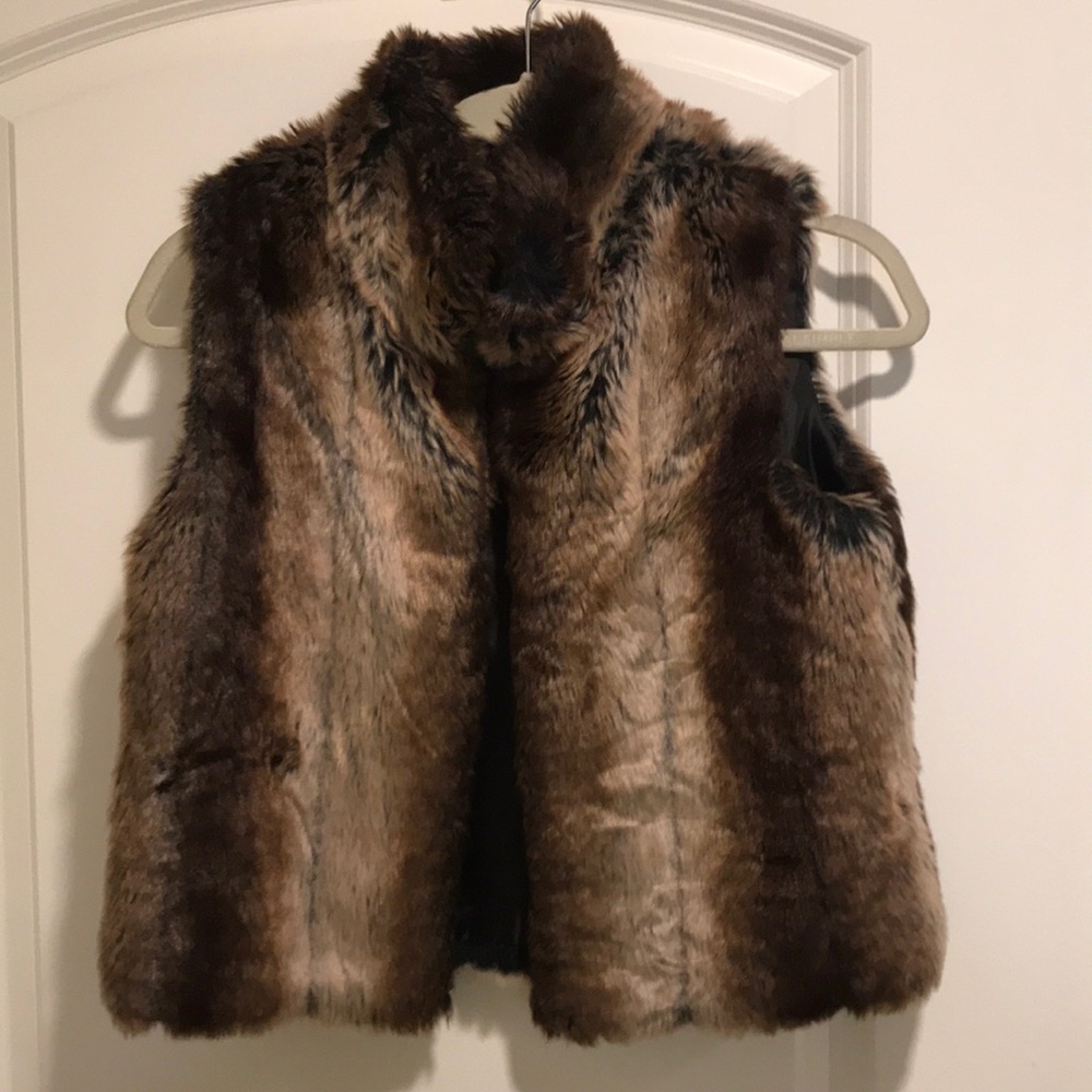 Like New! Faux Fur Vest